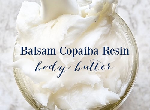 Balsam Copaiba Resin Body Butter