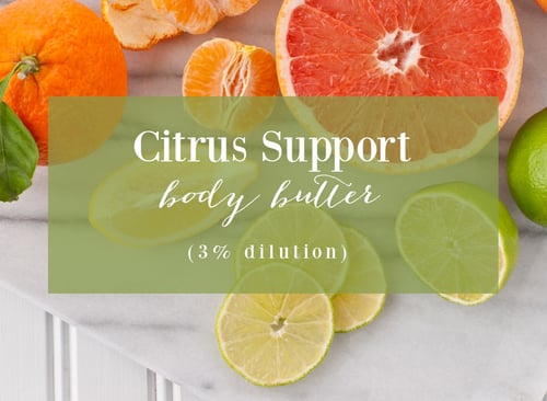 Citrus Support Body Butter (3% dilution)