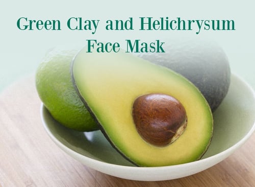 Green Clay and Helichrysum Face Mask