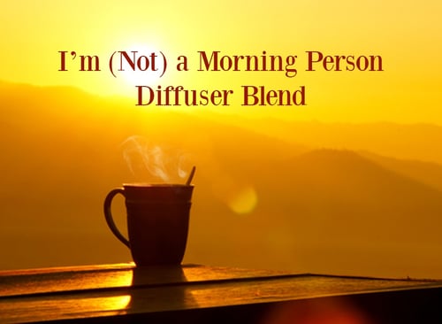 Yuzu Essential Oil Im Not a Morning Person Diffuser Blend