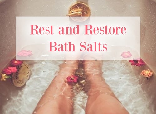 Yuzu Essential Oil Rest and Restore Bath Salts