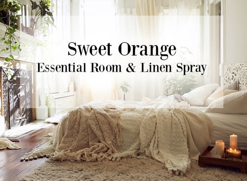 Sweet Orange Essential Oil Room and Linen Spray